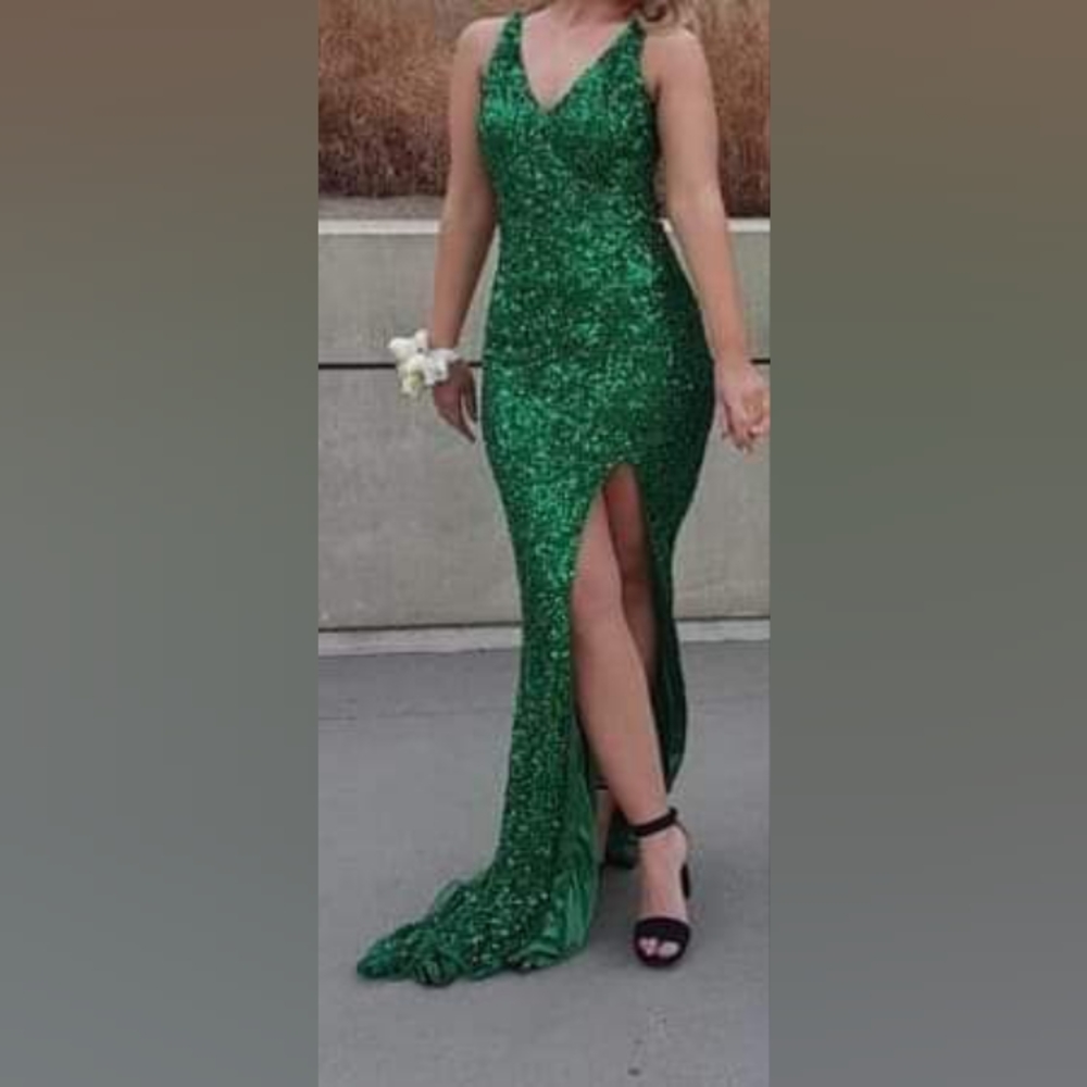 Primavera Prom Dress Formal Gown Sequined